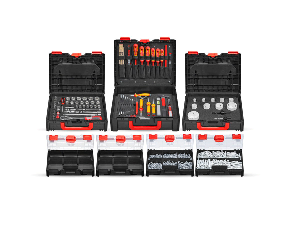 STRAUSSbox Werkzeug-Set Elektro Pro II