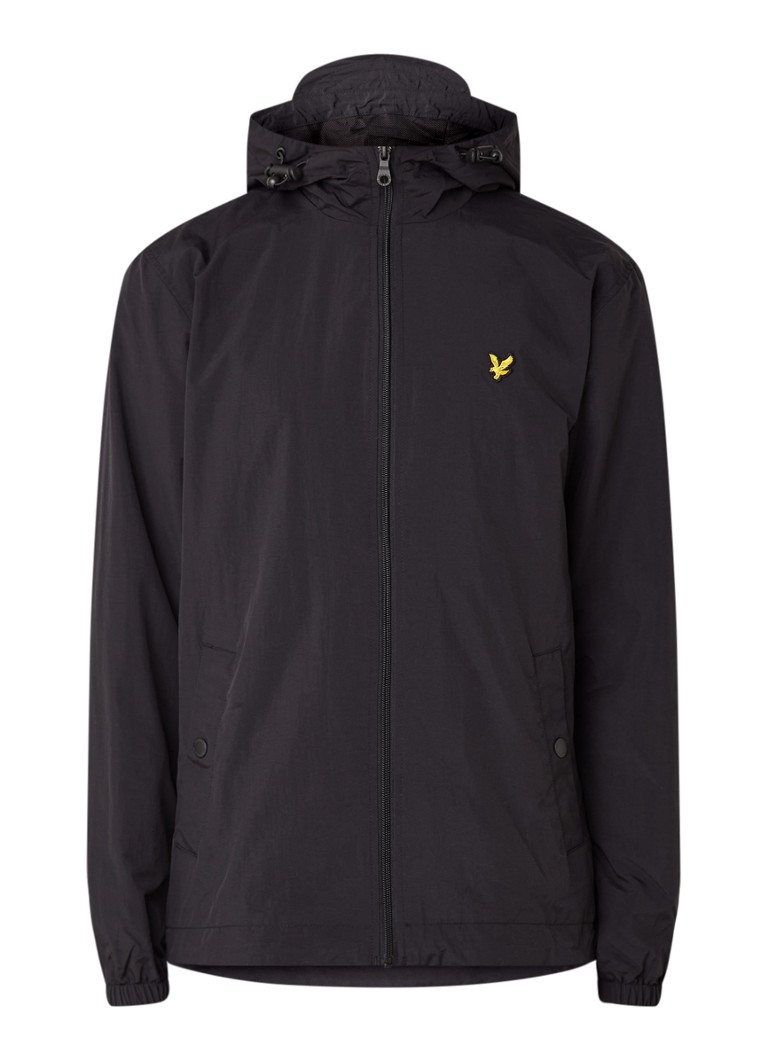 Lagana jakna s kapuljačom Lyle & Scott
