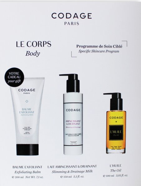 Codage Le Corps Body Slimming & Drainage Pflegeset