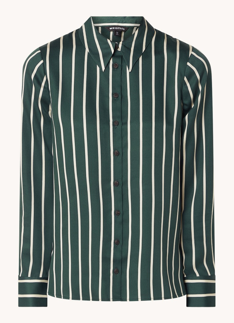Bluza Whistles Alex od liocela s prugastim printom