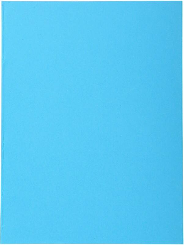 Exacompta Forever Aktendeckel DINA4 Blau Manila Recycelt 100% 170 g/m² 500 Stück