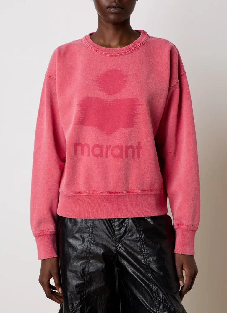 Maglione Isabel Marant con stampa logo Mobyli