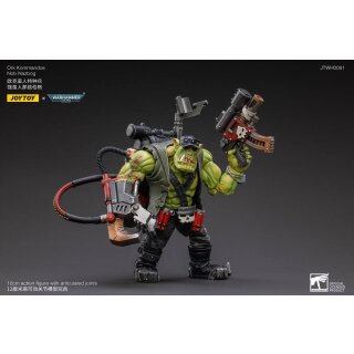 Warhammer 40k Actionfigur 1/18 Ork Kommandos Nob Nazbog 13 cm