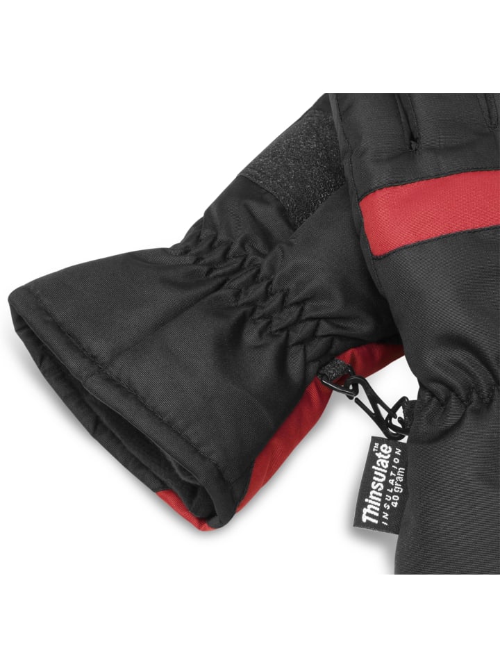 Polar Husky Winterhandschuhe Jannu in Rot günstig kaufen