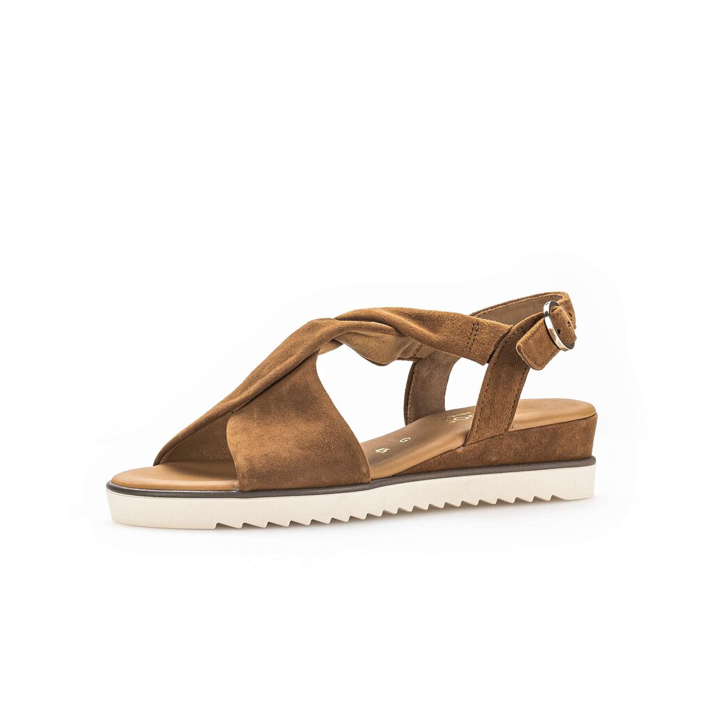 Gabor comfort Keilsandalette braun