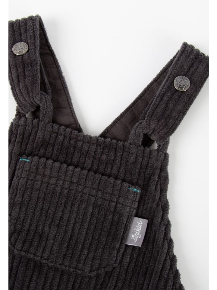Sigikid Cord-Latzhose Polar Expedition in dunkelgrau günstig kaufen