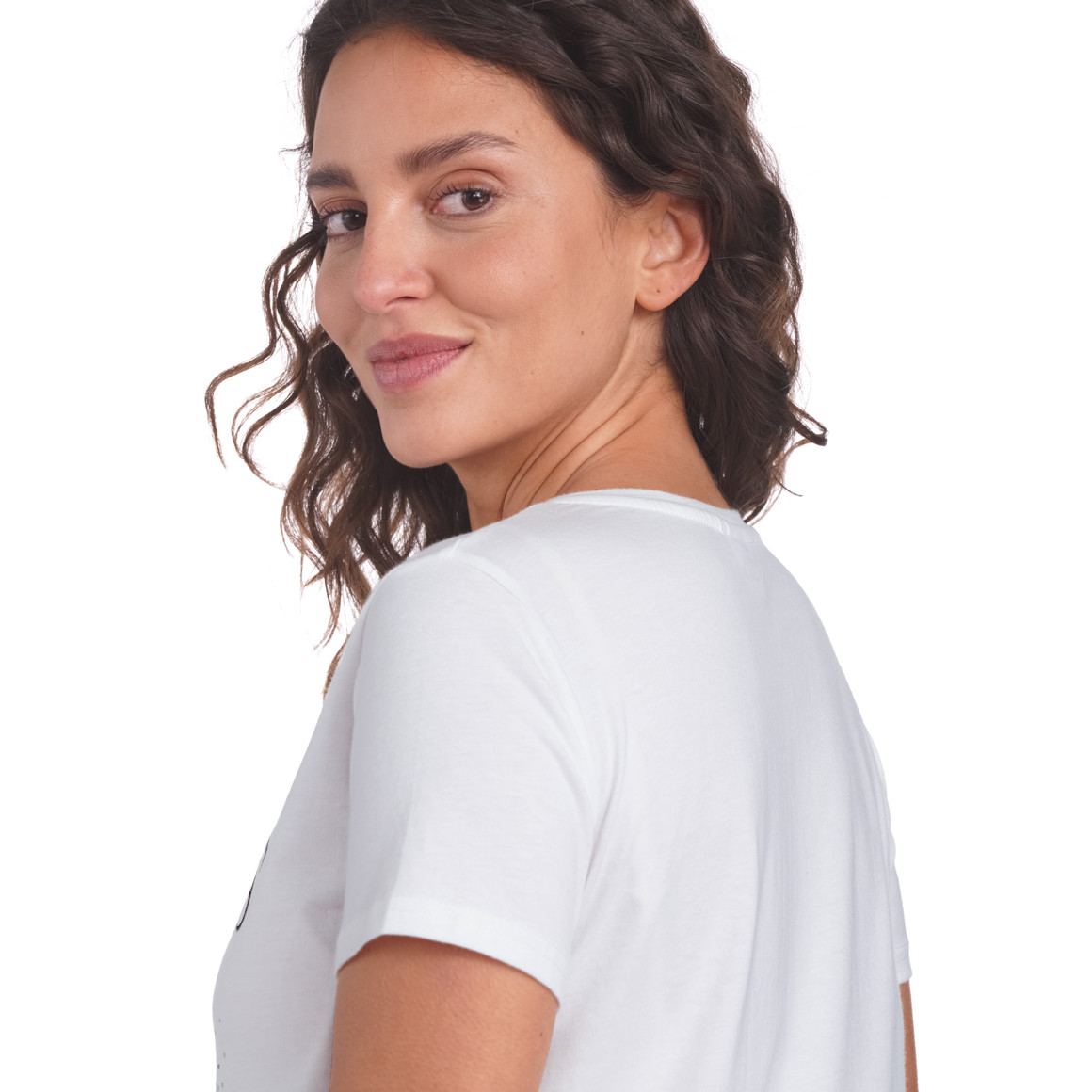 Minnie Maus T-Shirt mit Glitzer