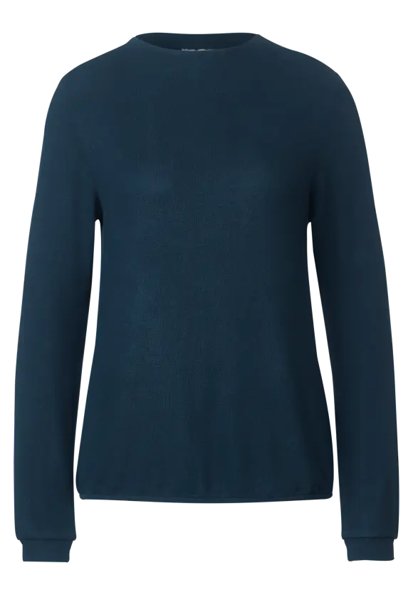 Street One Langarmshirt mit Gummisaum
