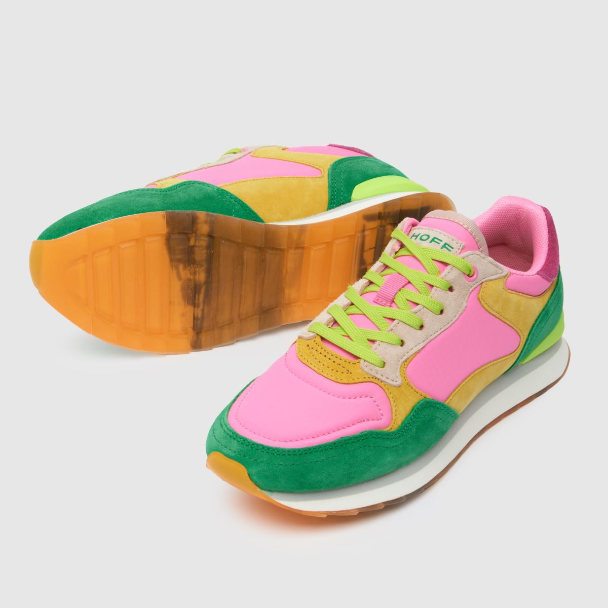 HOFF City Santa Marta – Rosa, flerfärgade sneakers