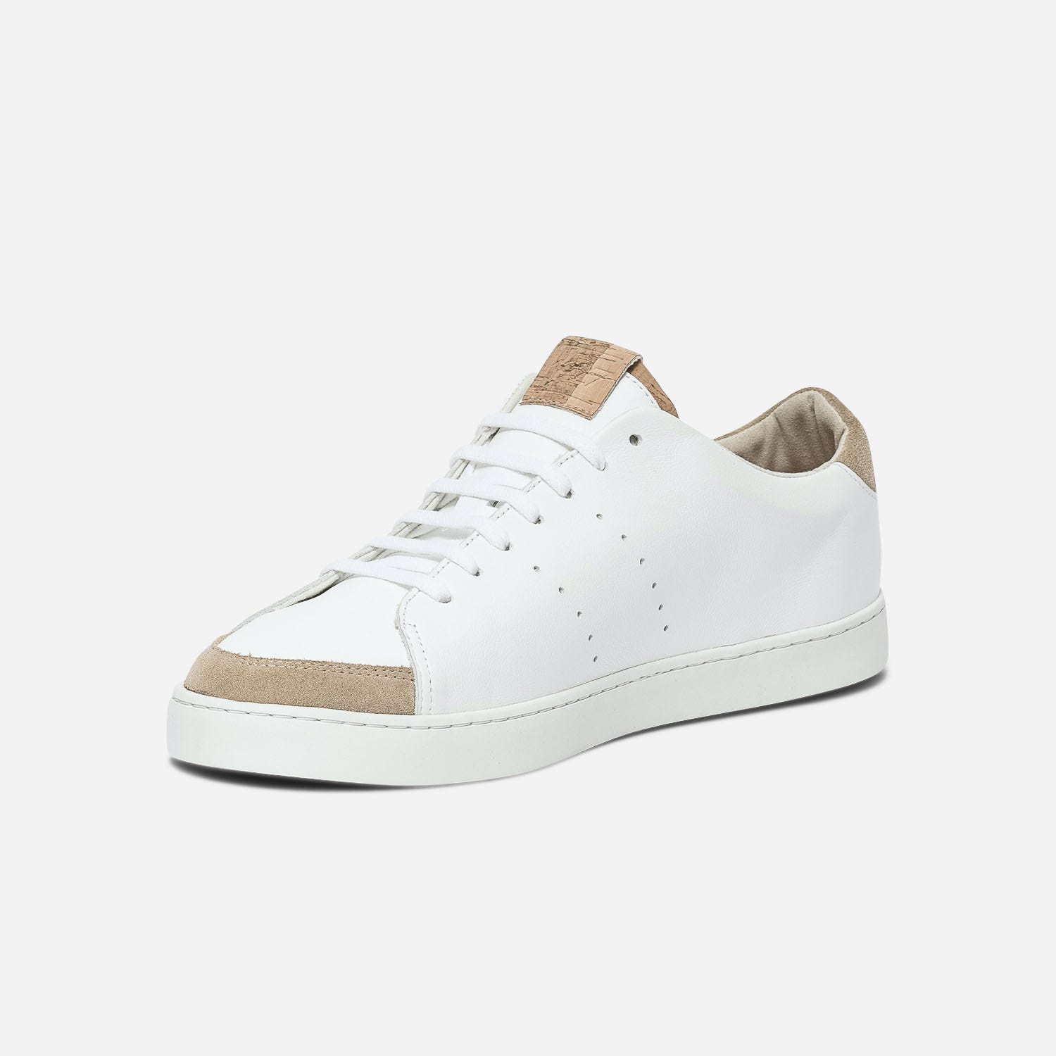 Tennis 1927 blanche homme en cuir éco-conçu (40 à 42)