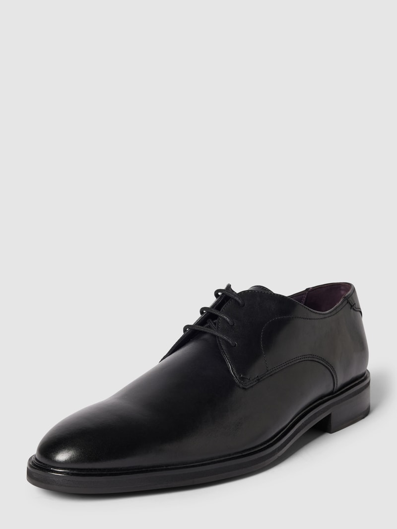 Derby-Schuhe Modell 'Samuel' in schwarz