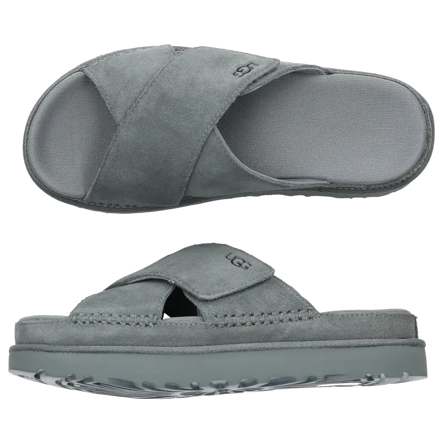 UGG - Sandalen GOLDENSTAR Veloursleder - grau