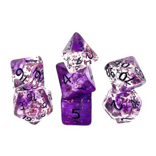 Würfelset Confetti: Violet Sulfer (7)