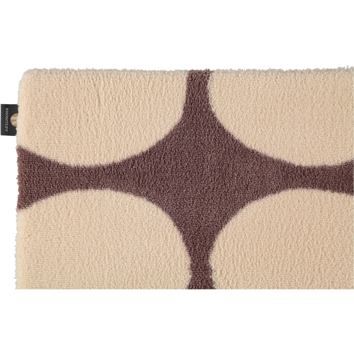 Rhomtuft Badteppiche Hot beige - 42