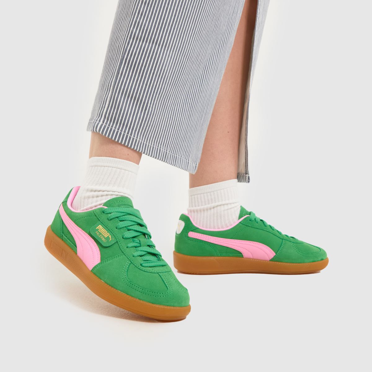 PUMA – Palermo – Gröna träningsskor