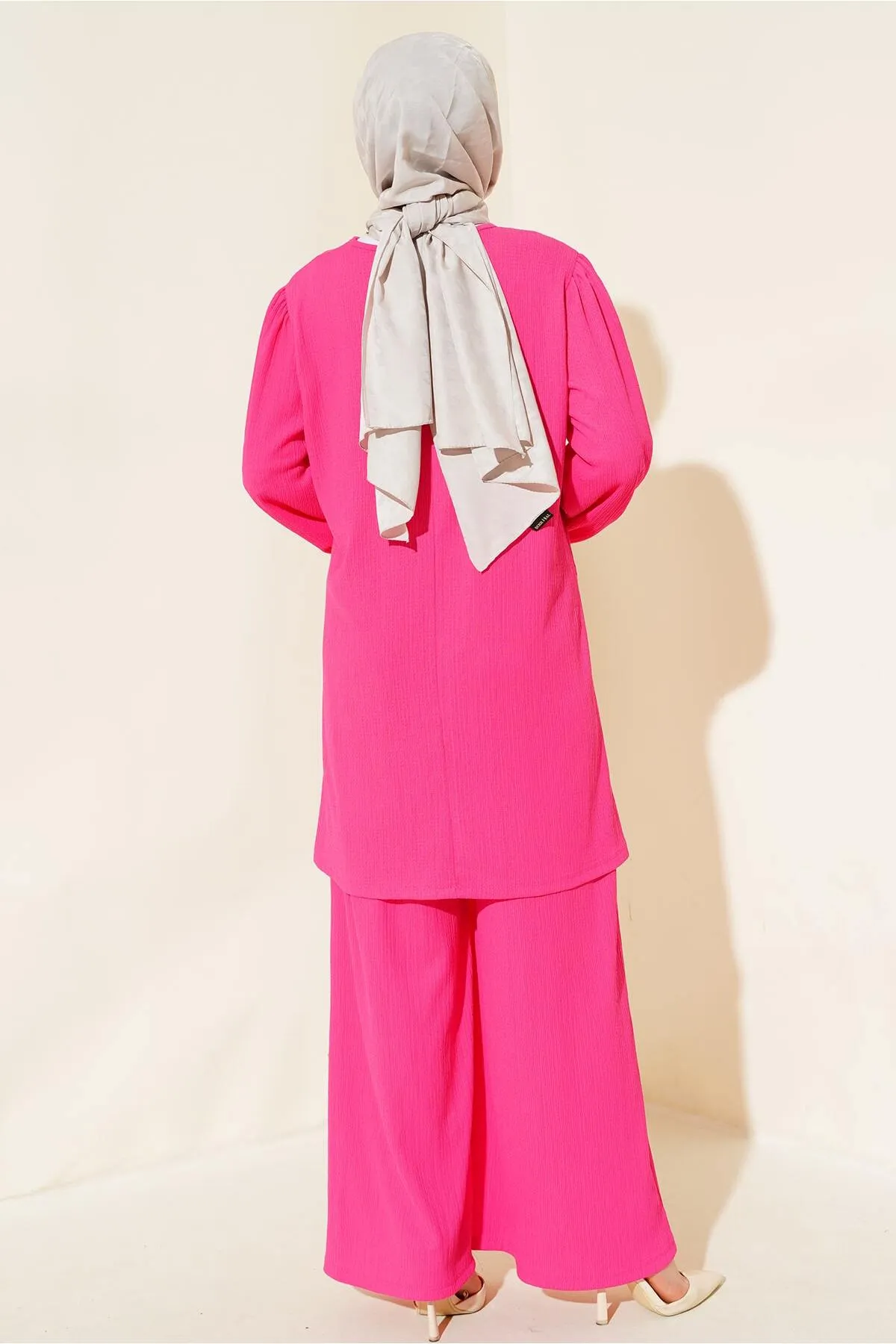 Bigdart  Fuchsiafarbenes Tunika- und Hosen-/Oberteil-Set für Damen 6663