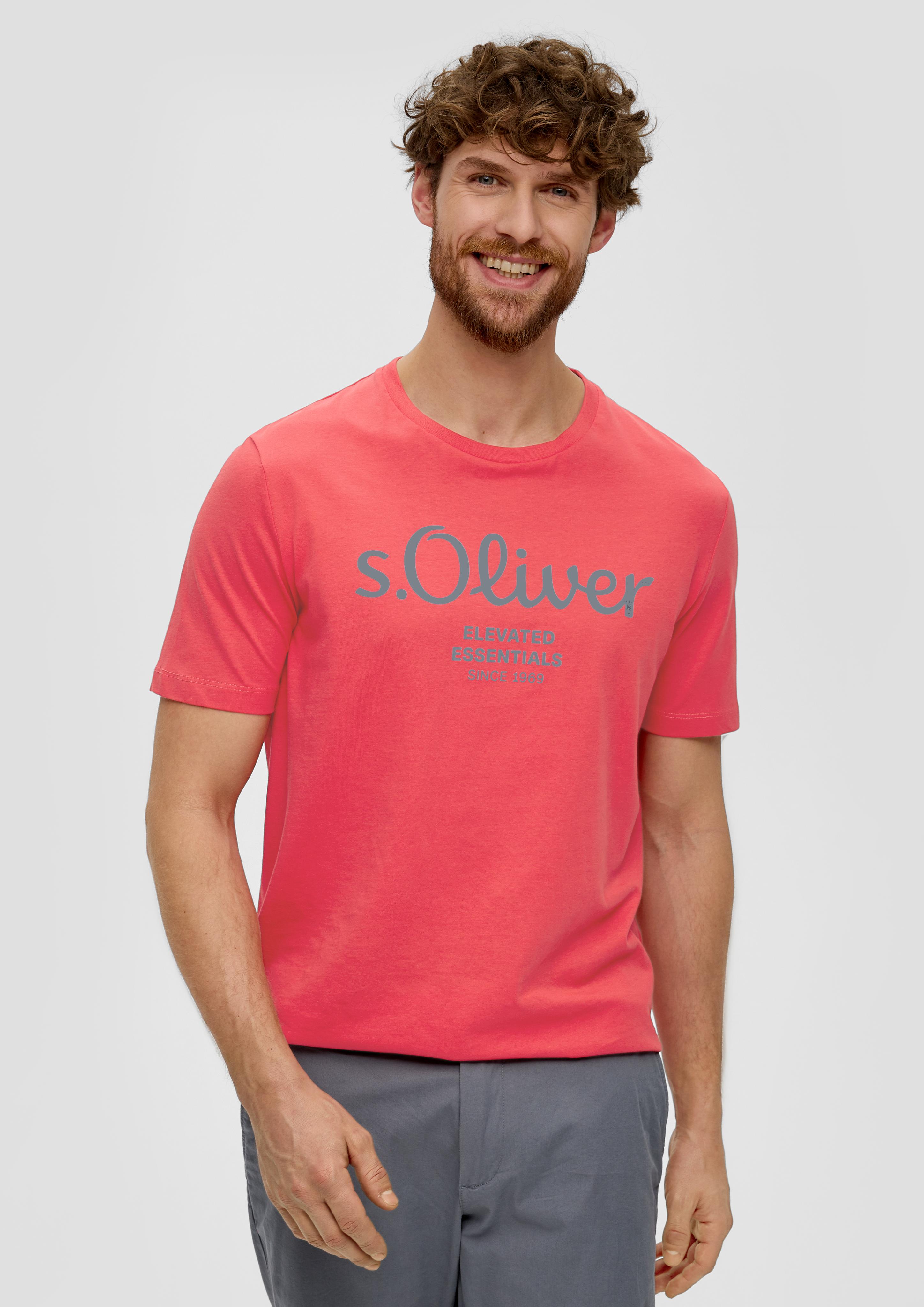 T-Shirt mit Frontprint  2141458-25D1