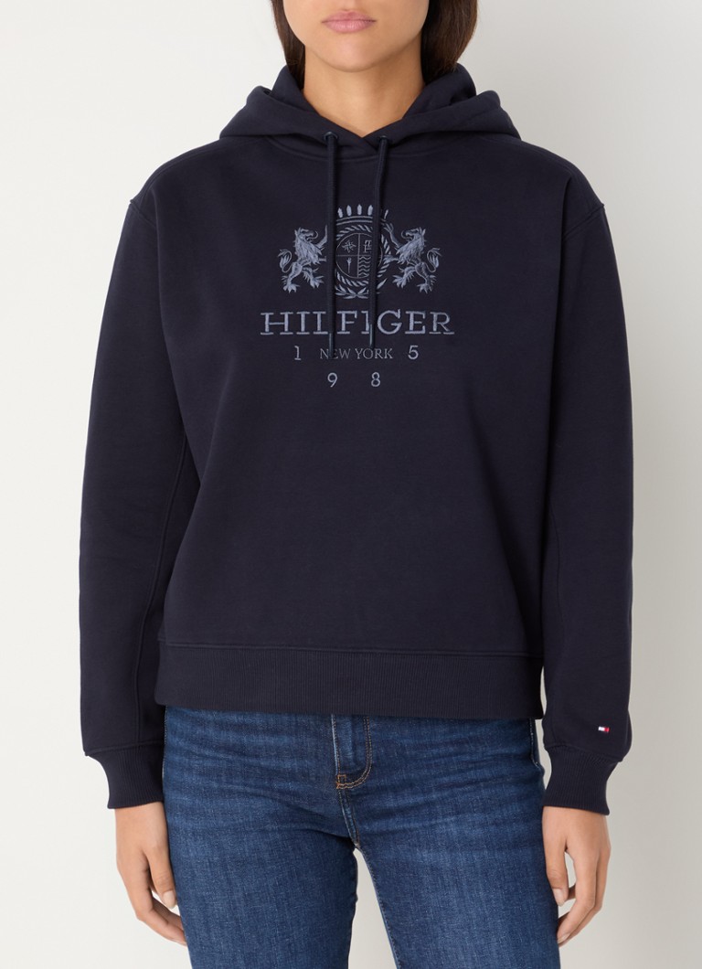 Tommy Hilfiger džemperis su siuvinėtu logotipu