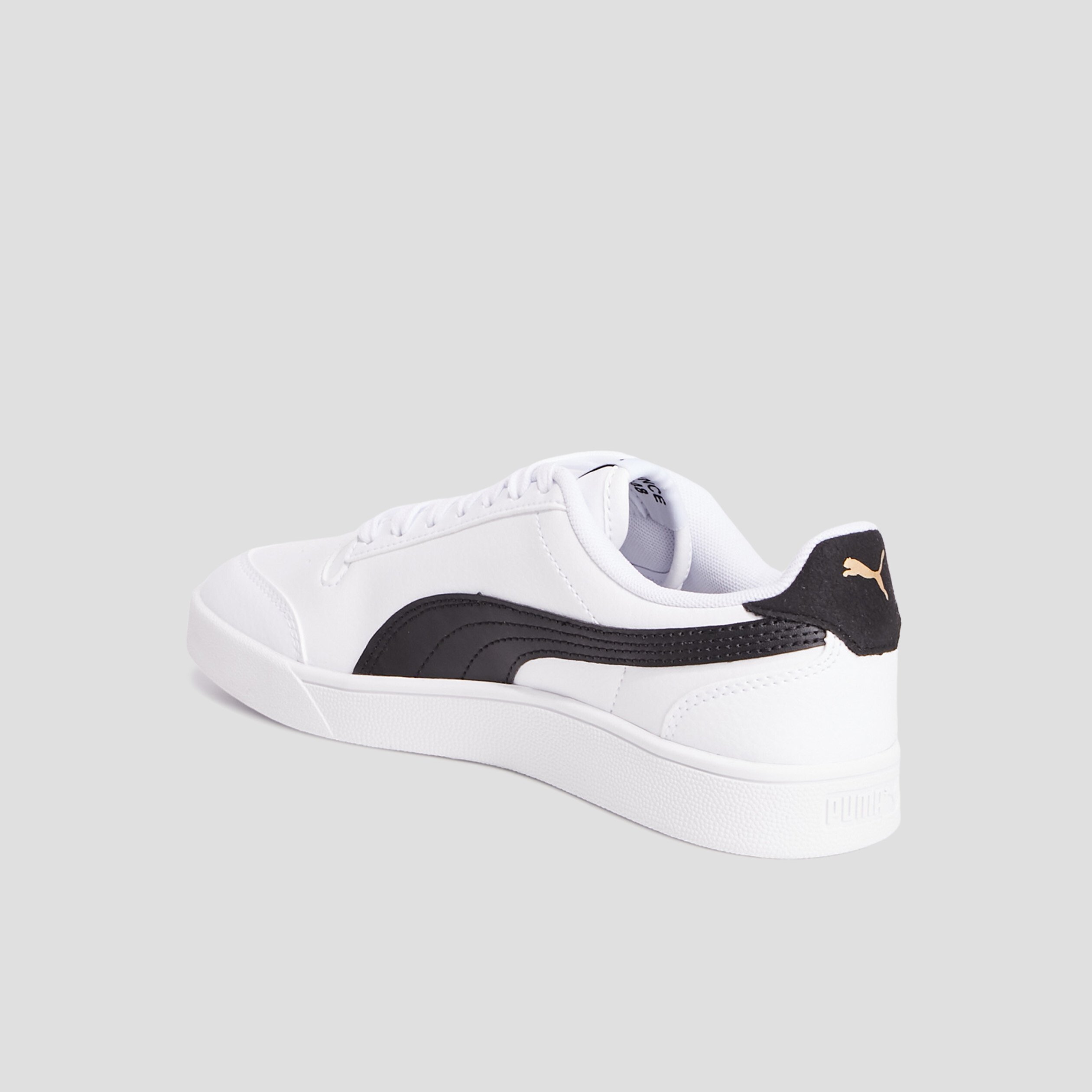 Tennis à lacets Puma Shuffle blanc garçon | La Halle