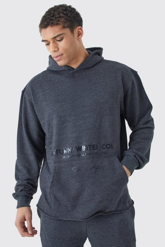 Oversize Hoodie mit Print