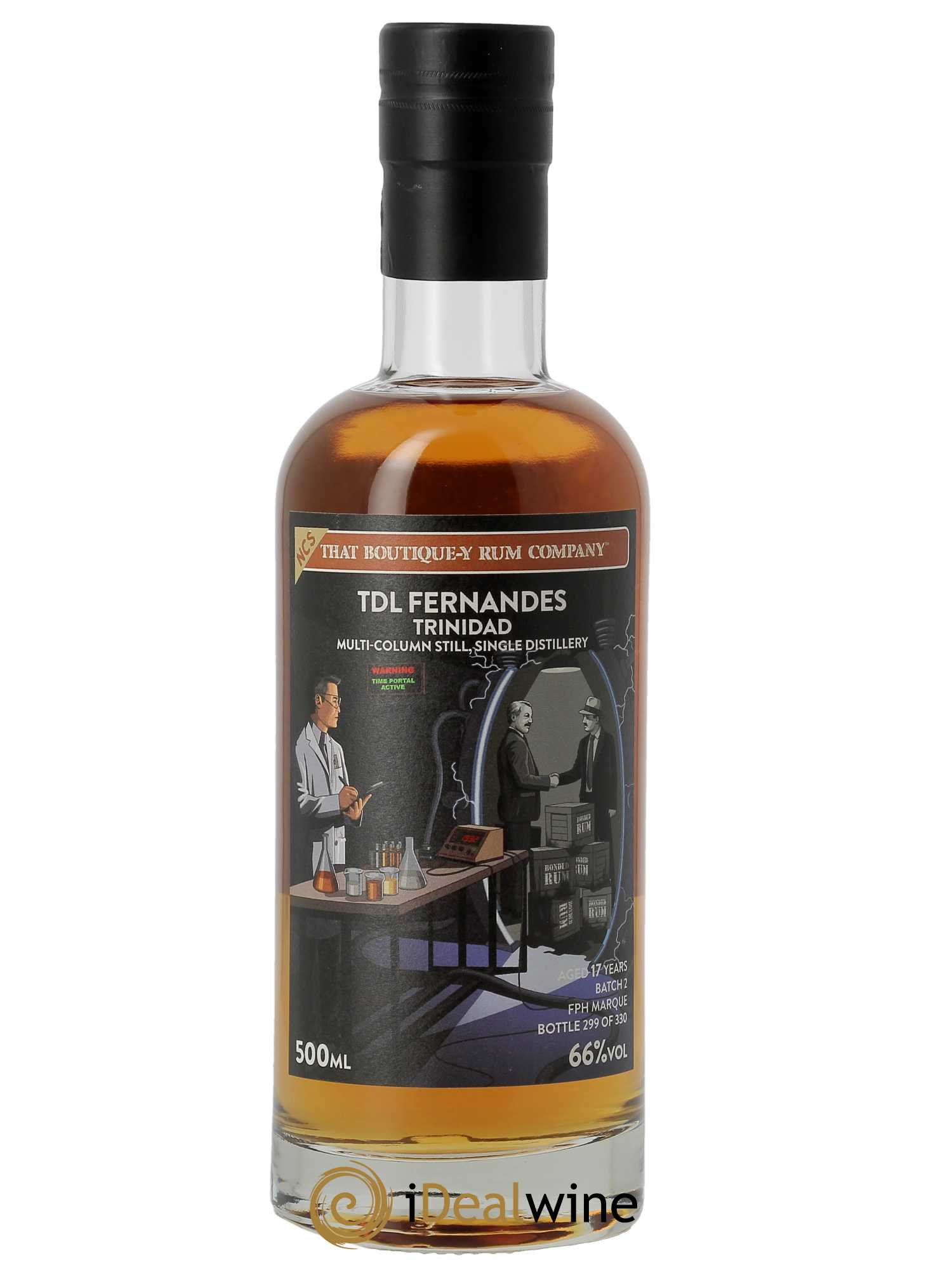 Rhum Trinidad 17 ans TDL Fernandes TBYWC   - Lot de 1 Bouteille