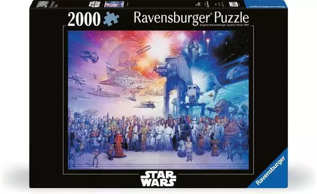 Puzzle 2000 Teile - Star Wars Universum