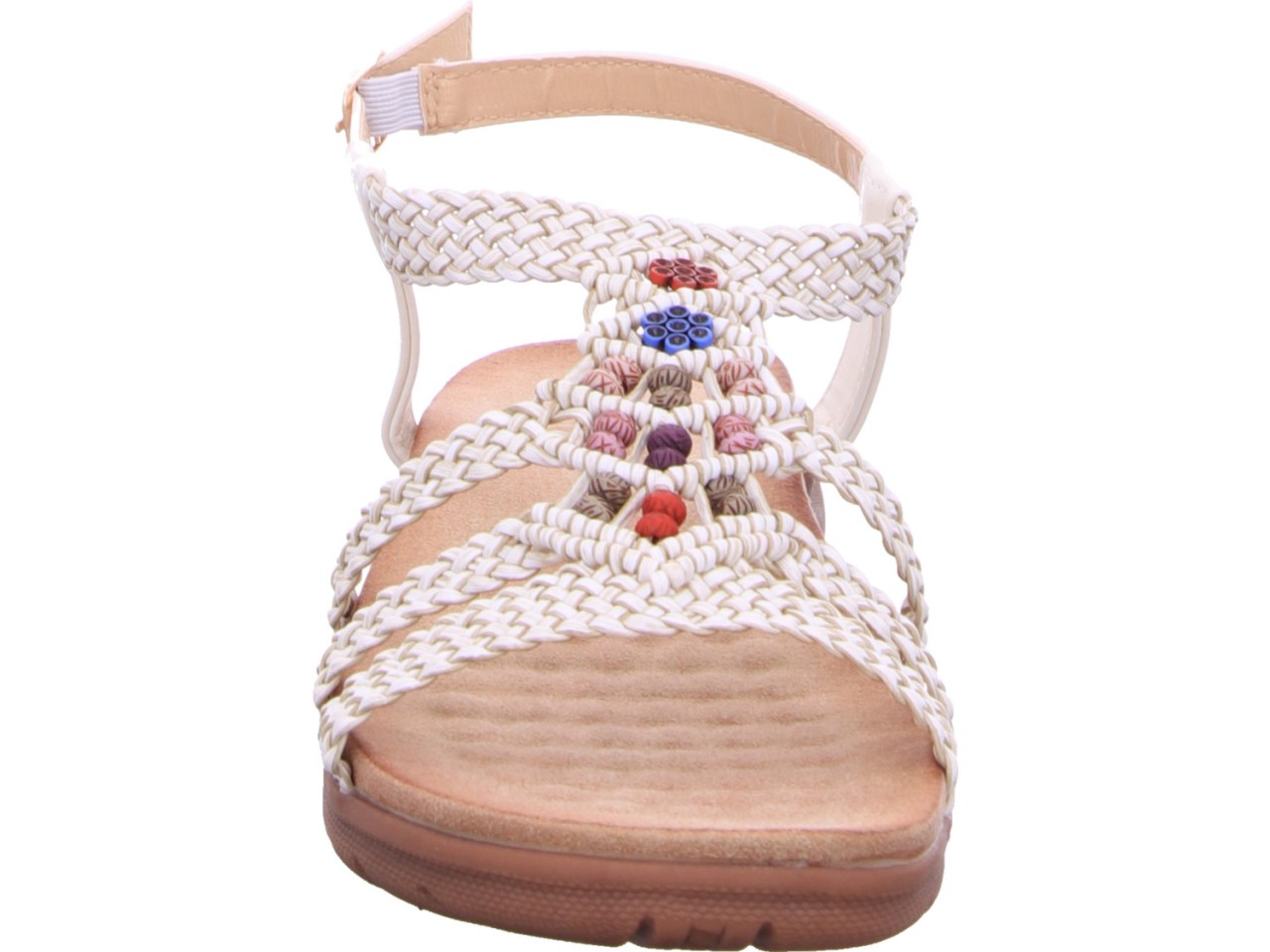 DIVERSE Klassische Sandalen weiss