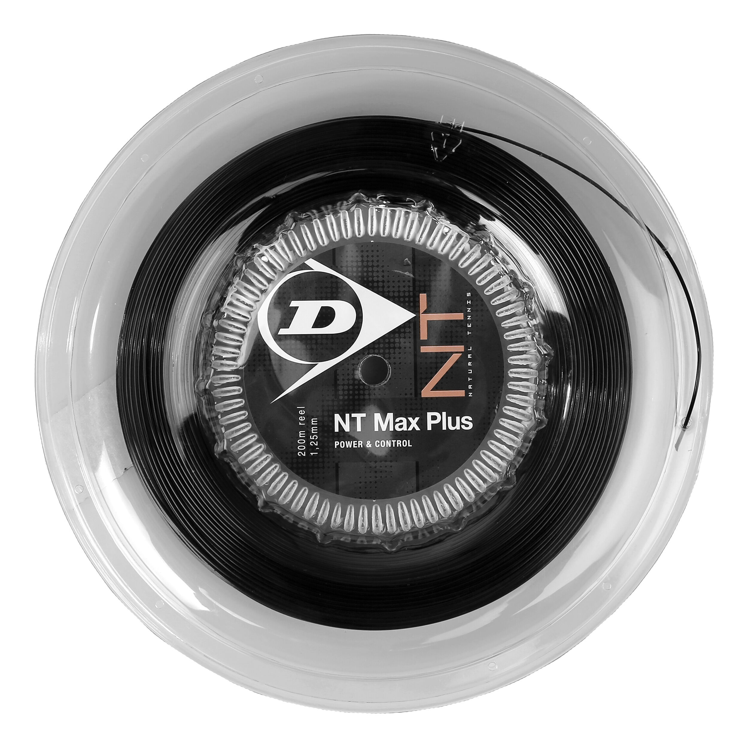 NT Max Plus Saitenrolle 200m - Anthrazit