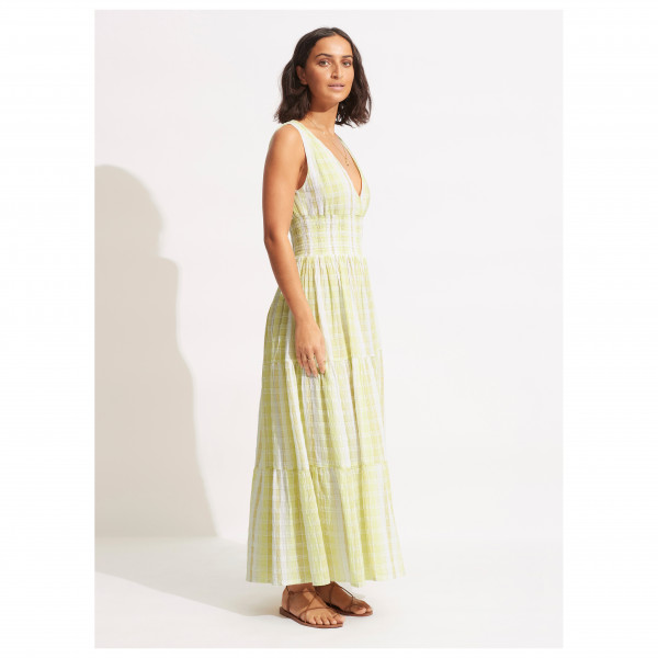Seafolly - Women's Textured Gingham Max Dress - Kleid