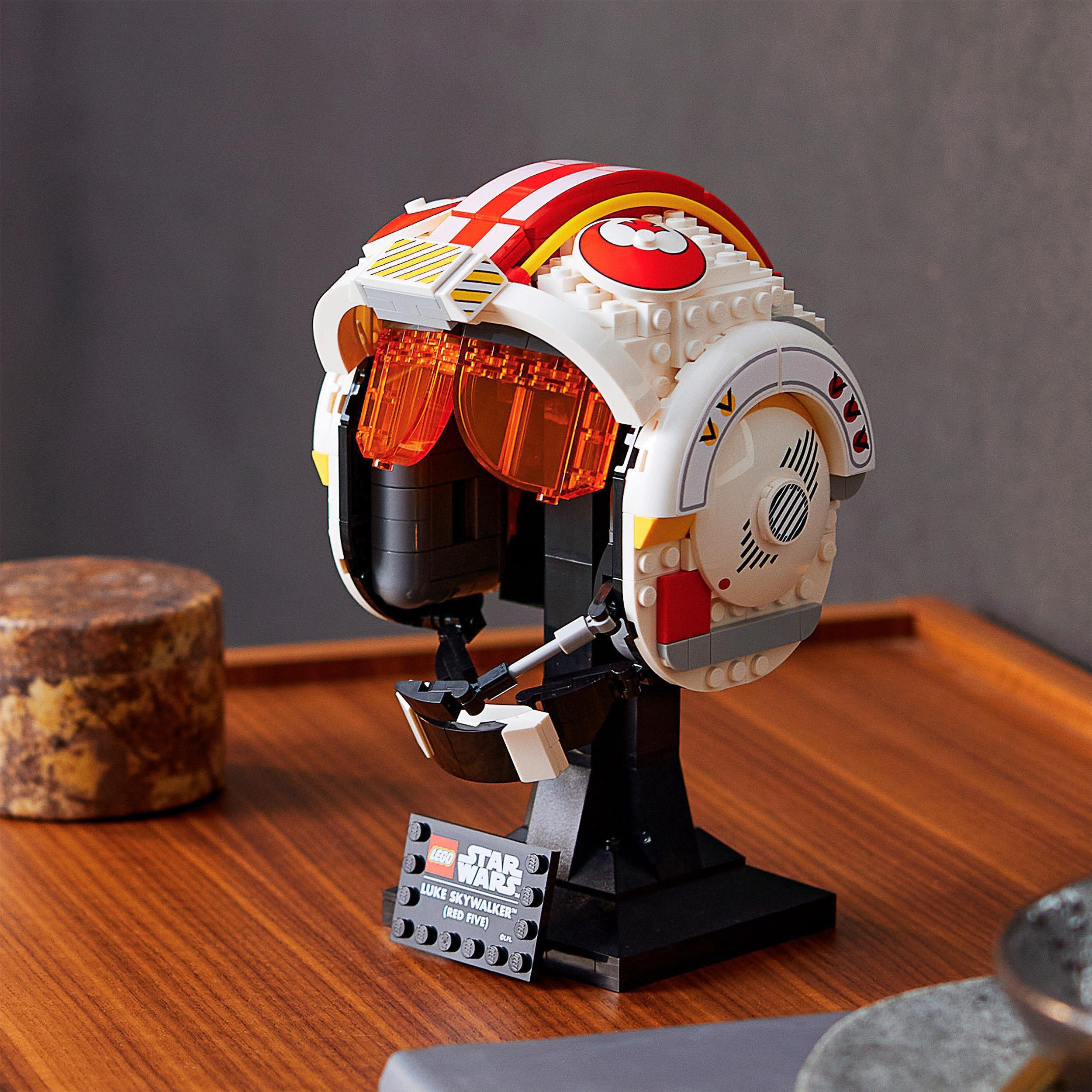 LEGO® Konstruktionsspielsteine Helm von Luke Skywalker™ (Rot Fünf) (75327), LEGO® Star Wars™, (675 St), Made in Europe