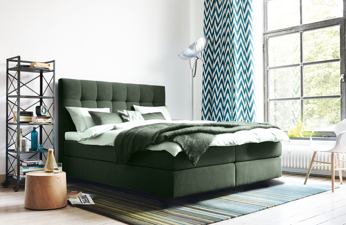 Schlaraffia Boxspringbett Medea Cubic 180 x 200 cm