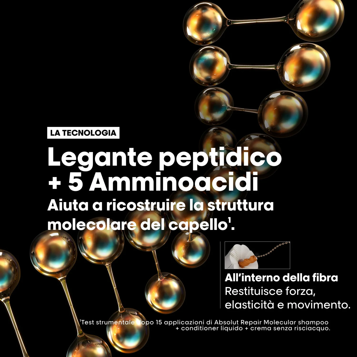 EXPERT SERIE Ny Absolut Repair Molecular Leave-In Mask - Hårcreme, Styling & Finish Hårcreme