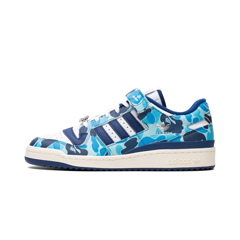 adidas Forum BAPE Low 84 x ID4772 / blau