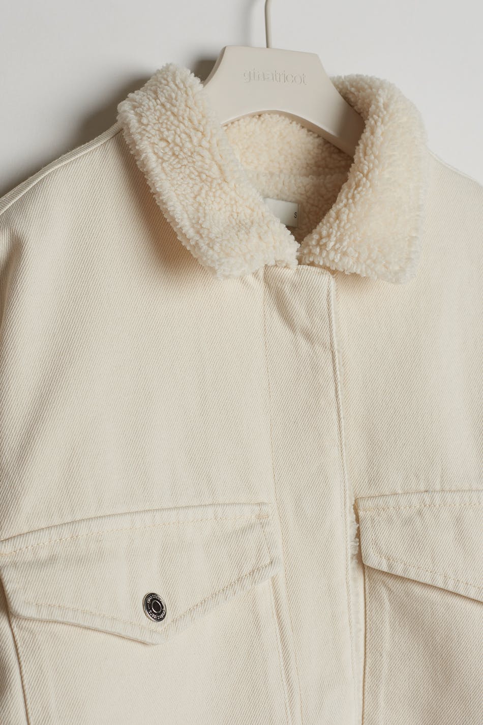 Teddy twill overshirt