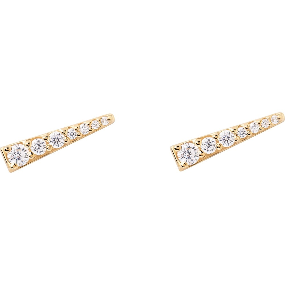 P D Paola Boucle d'oreille unique 925 Argent Boucles d'oreilles