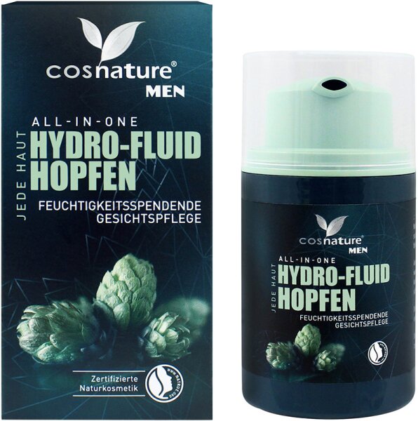 Cosnature Men All-in-One Fluid Hopfen Gesichtscreme
