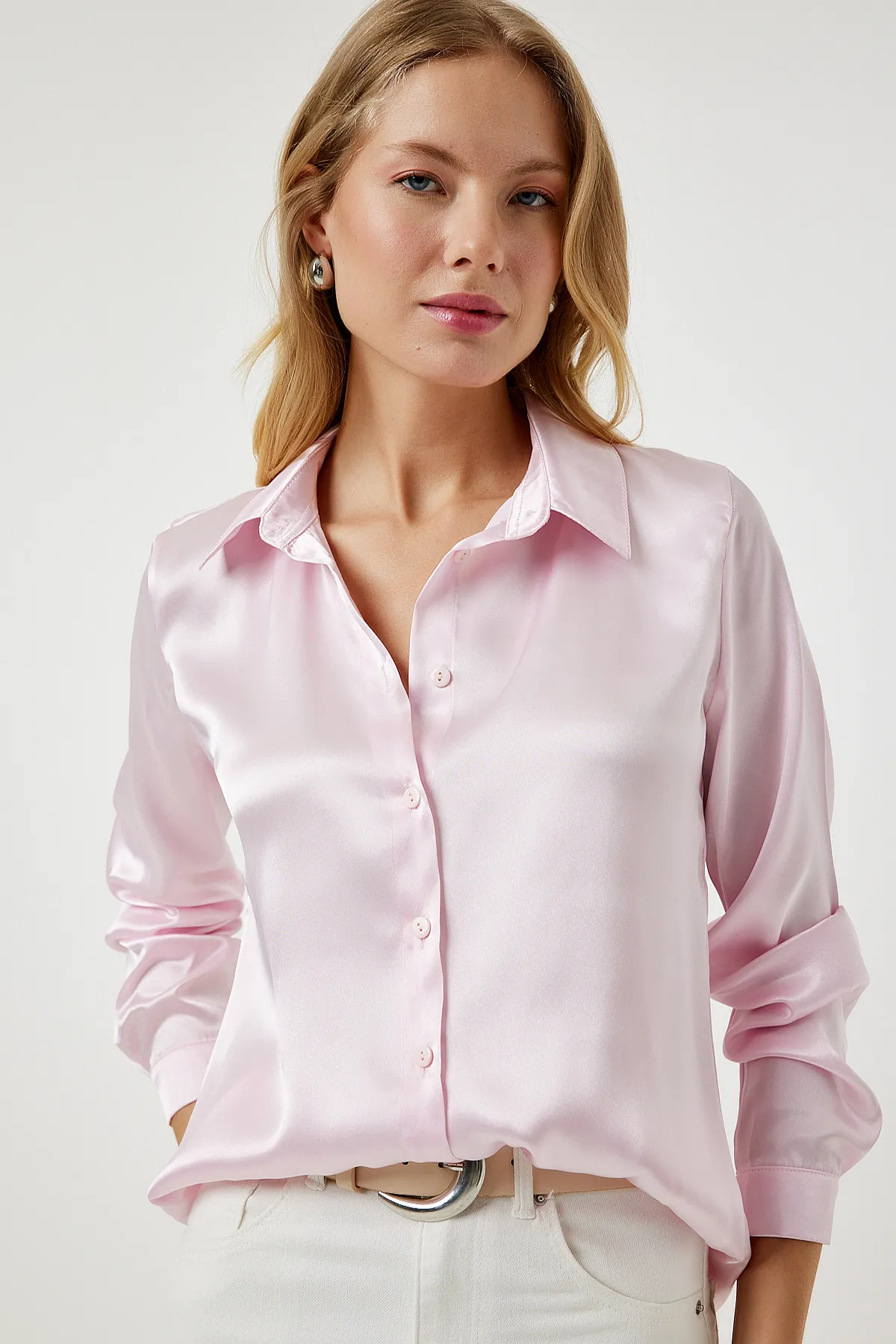 Happiness İstanbul  Hemde - Rosa - Regular Fit