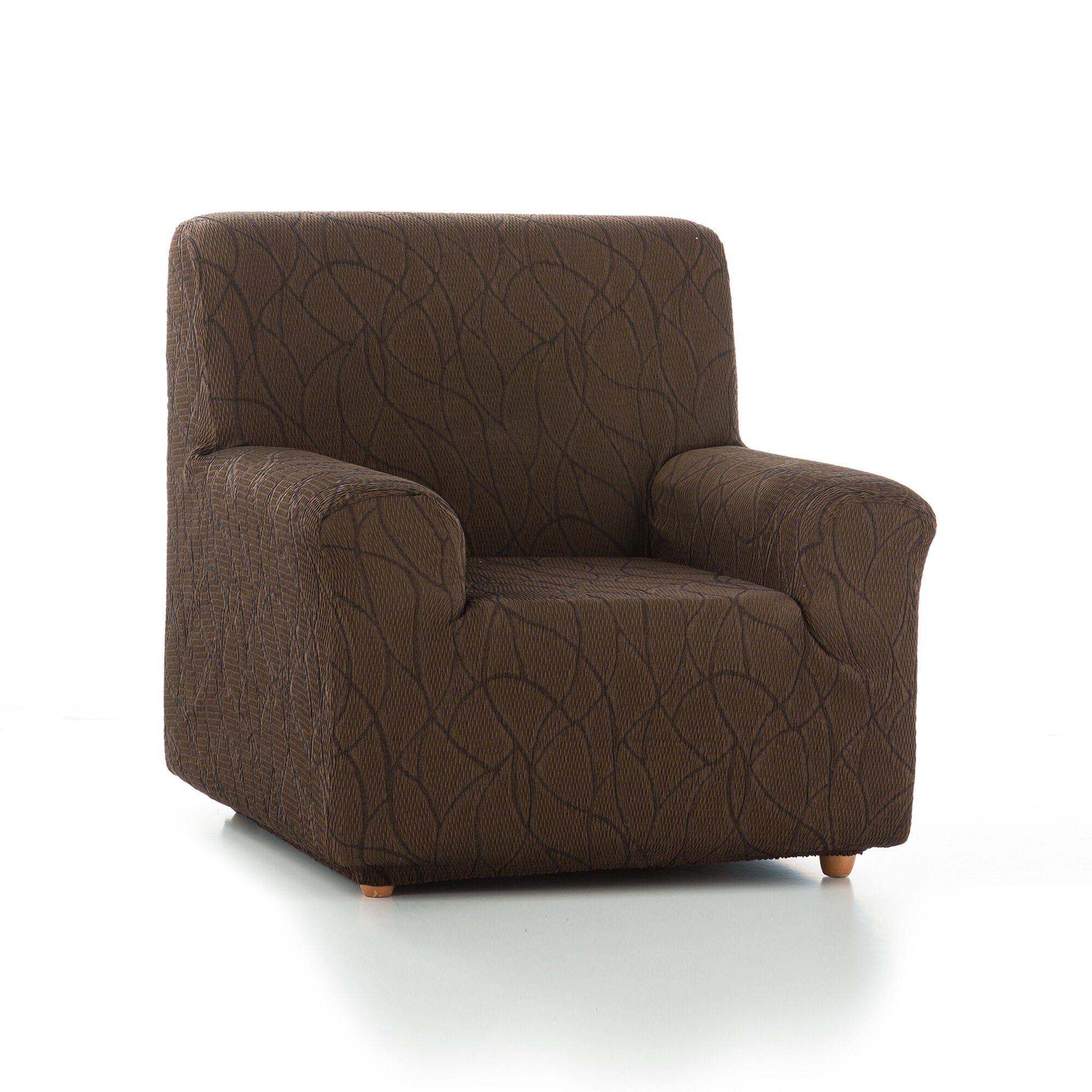 Housse extensible motif jacquard 
