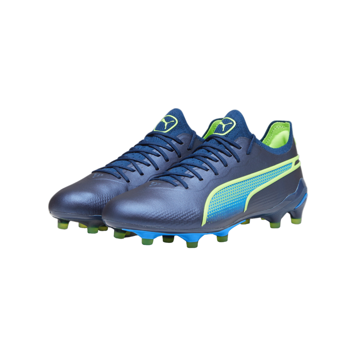 PUMA KING Ultimate FG/AG Damen Blau Grün F02