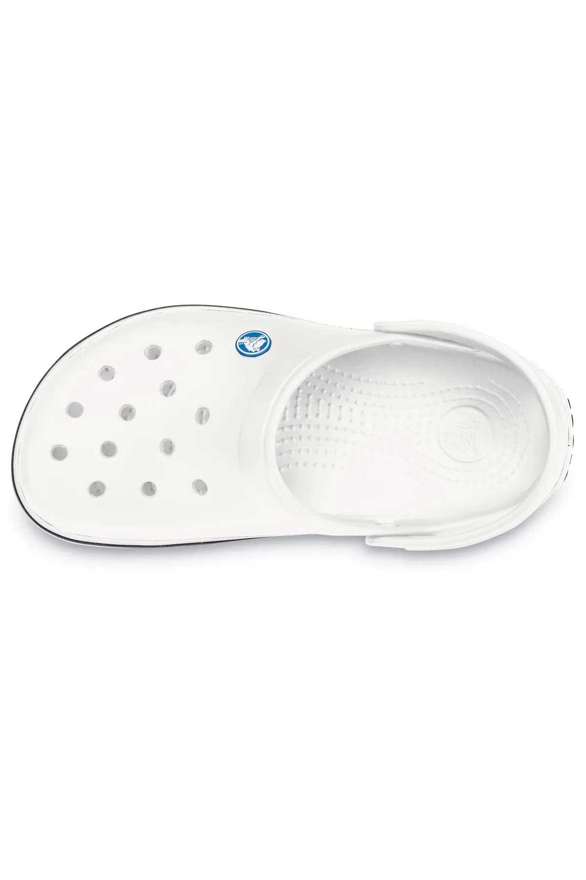 Crocs  Sandalette - Weiß - Flacher Absatz