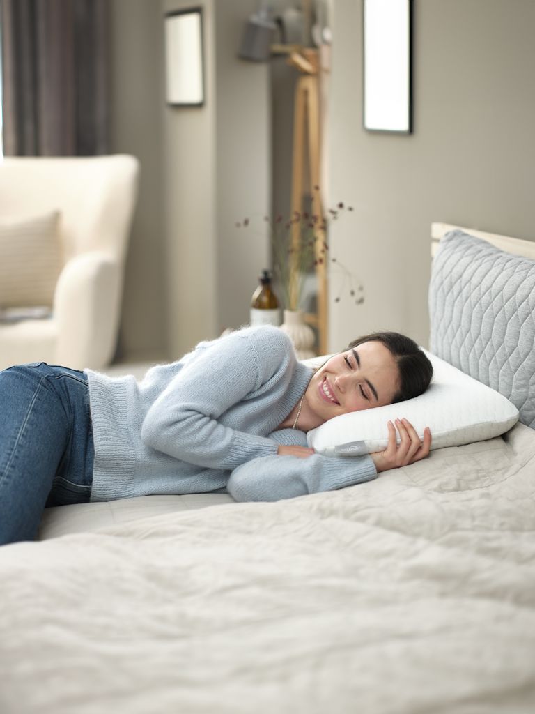 Oreiller en mousse à mémoire de forme VIGLEN Gold 40x60x11 WELLPUR VIGLEN