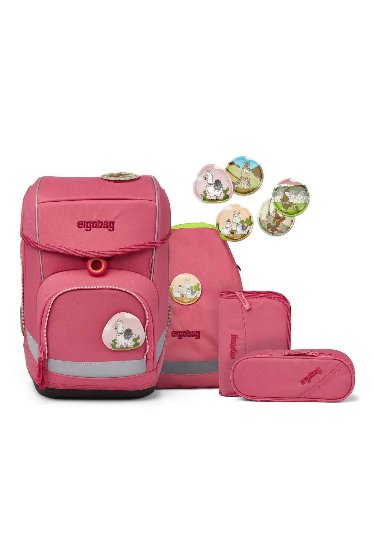 Ergobag  Cubo Schulranzen-Set 5tlg. inkl. Klettie-Set