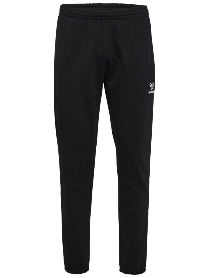 Hummel Jogginghose Regular Fit Sweatpants elastischer Bund in Schwarz-2 günstig kaufen