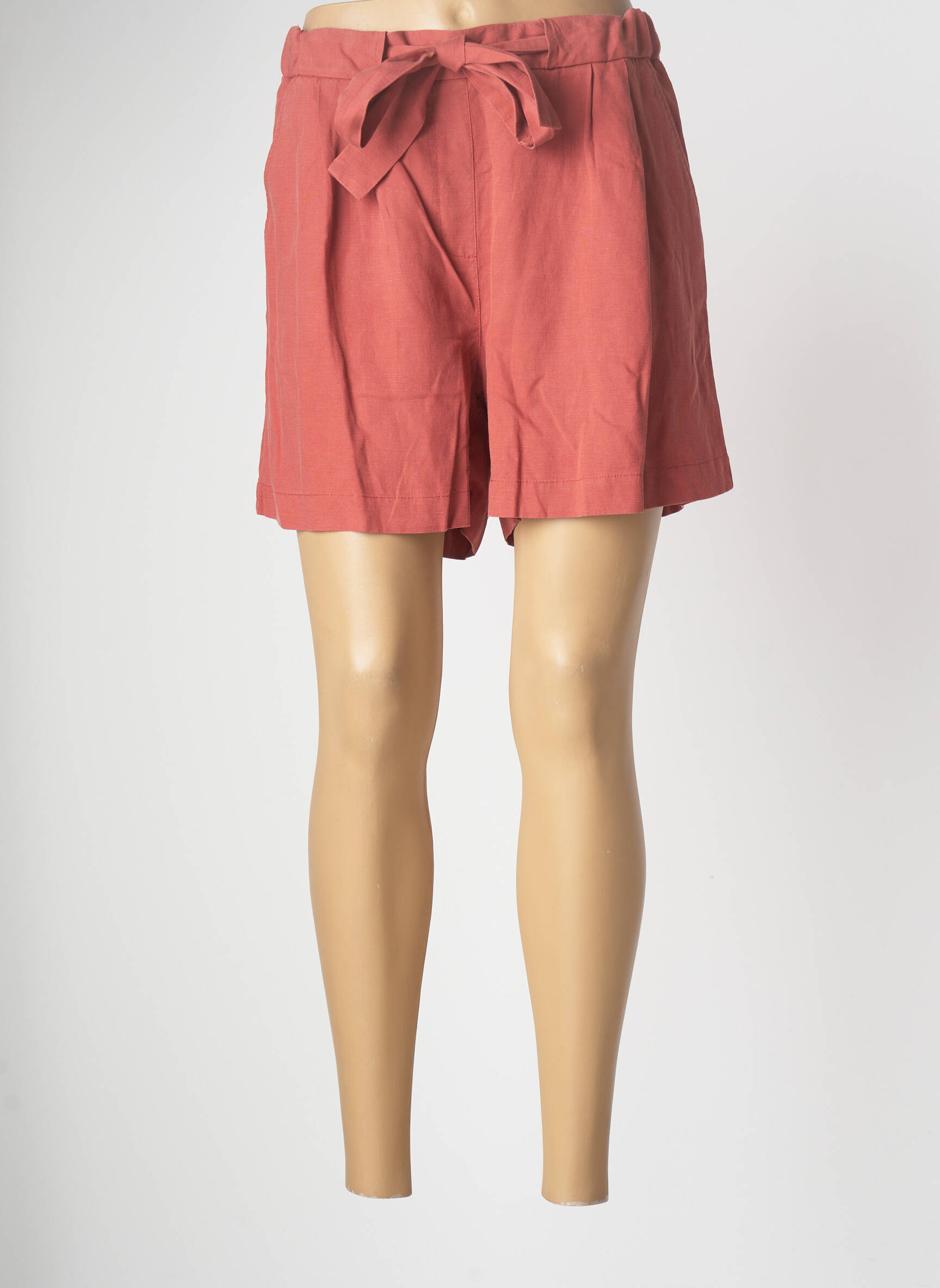 C Est Beau La Vie Shorts 1 Femme couleur orange