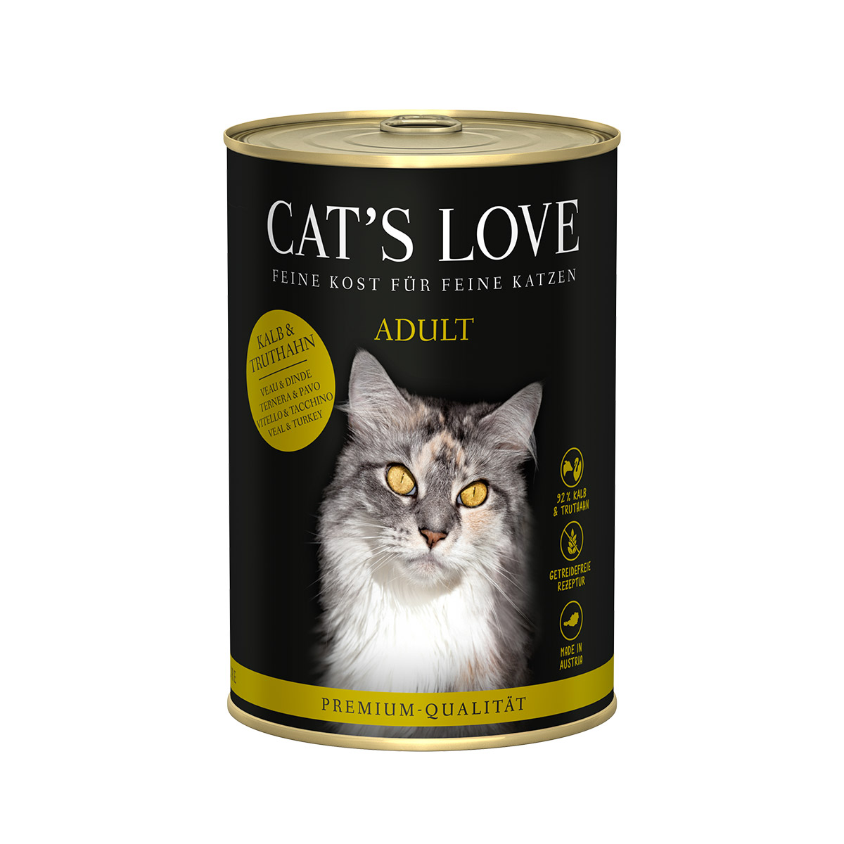 Cat´s Love Kalb & Truthahn Pur günstig kaufen bei ZooRoyal