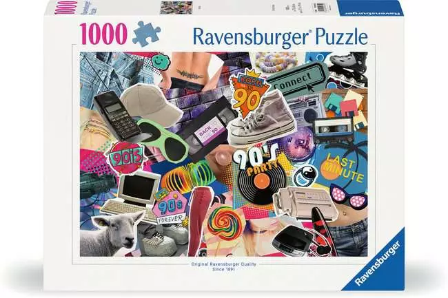 Puzzle 1000 Teile - Die 90er Jahre