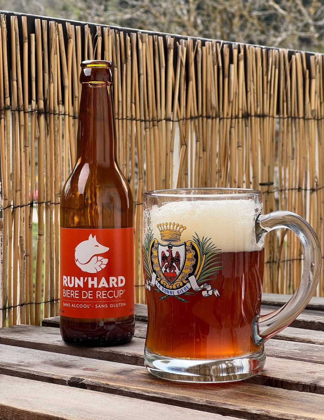 RUN'HARD : Pale Ale sans alcool - Gueule de joie 0.4° |  33 cl
