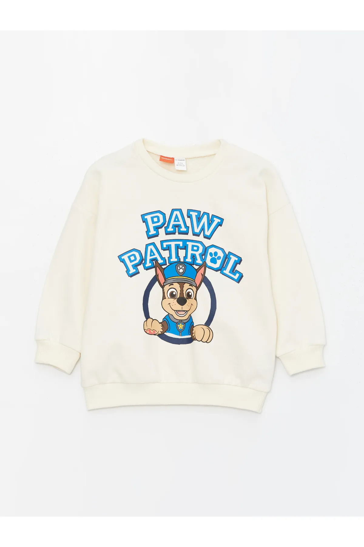 LC Waikiki  Langarm-Sweatshirt mit Rundhalsausschnitt und Paw Patrol-Aufdruck für Jungen