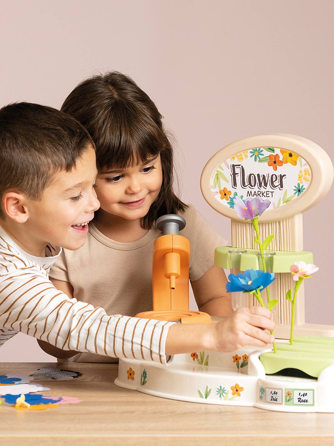 Smoby Spiel- und Bastelset mit Blumenstand SMOBY - mehrfarbig