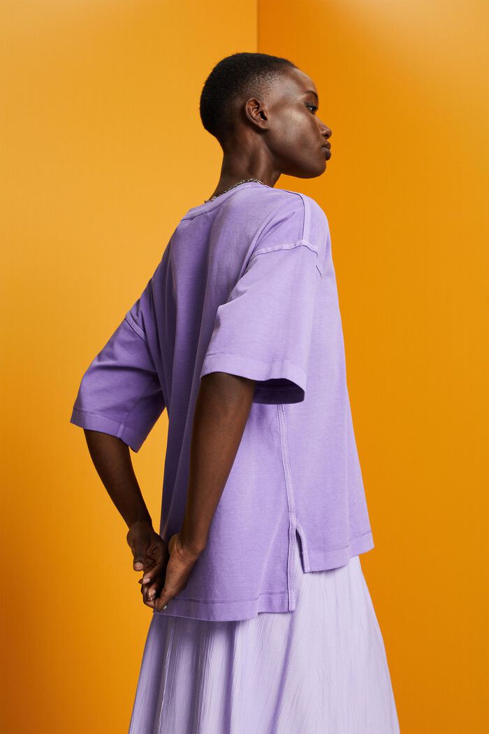 Oversize-T-Shirt aus Baumwolle